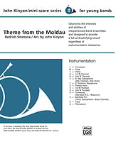Moldau-Theme Concert Band sheet music cover